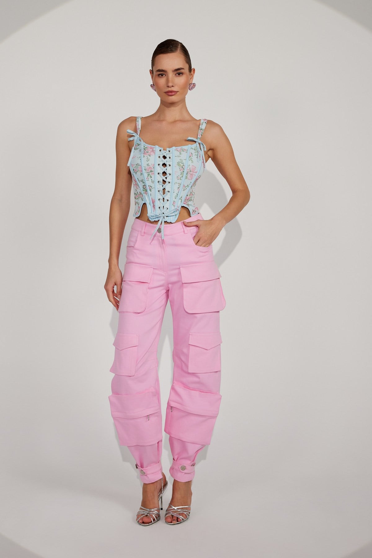 Icon Babe Corset Blue