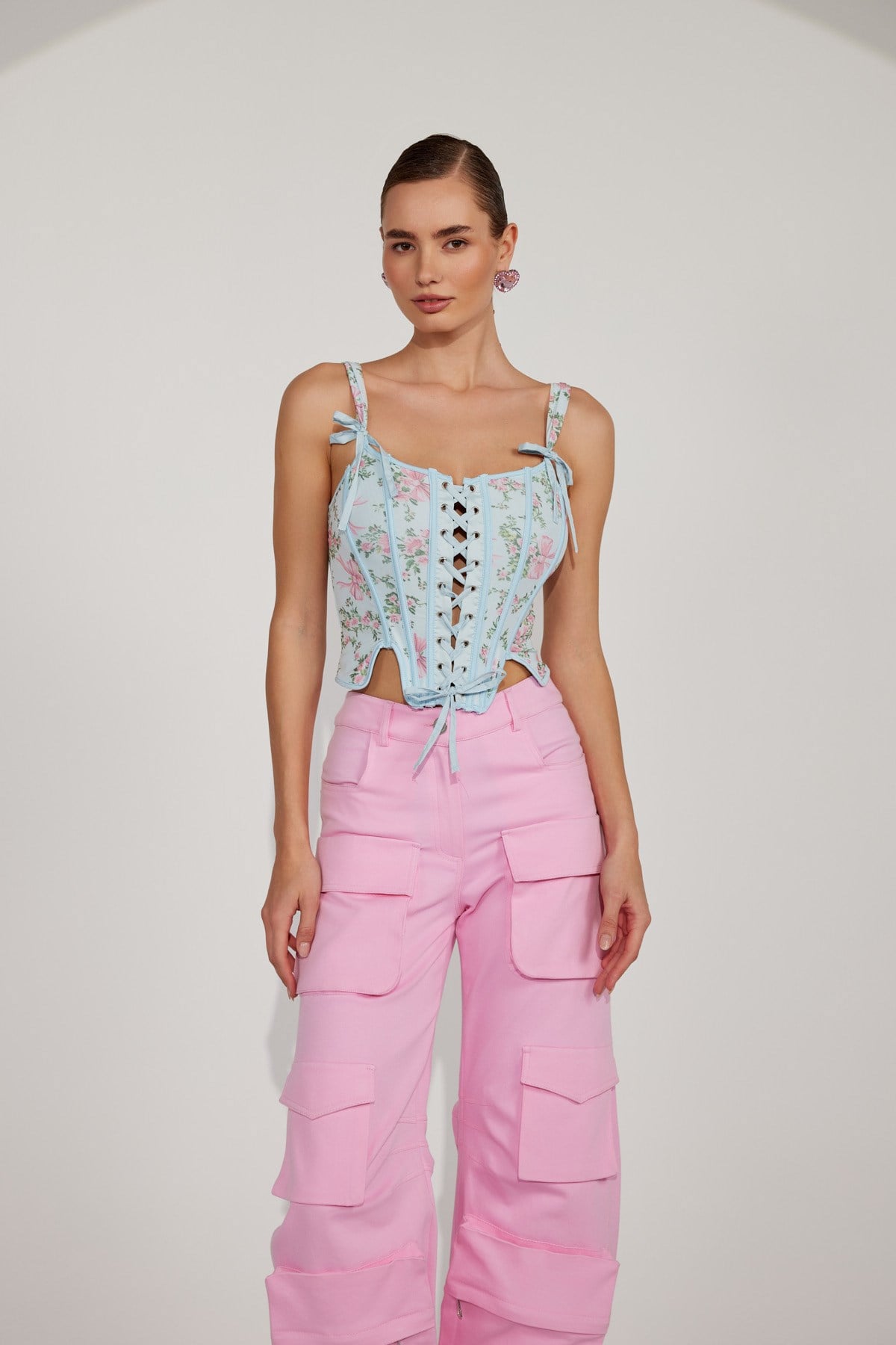 Icon Babe Corset Blue