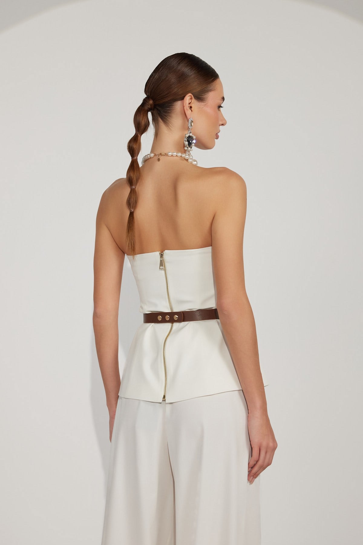 Icon Bustier White
