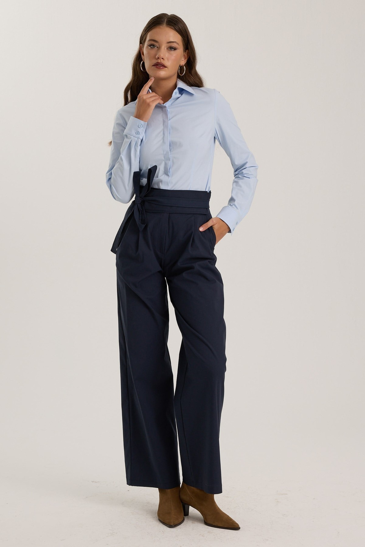 Iconic Fashionista Pant Dark Blue