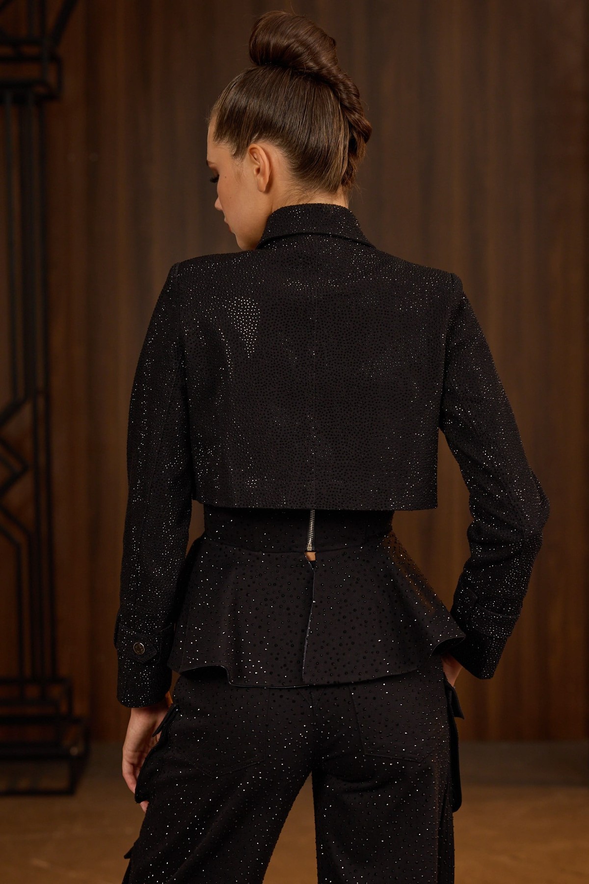 Iconic Glamour Dream Diamond Jacket Black