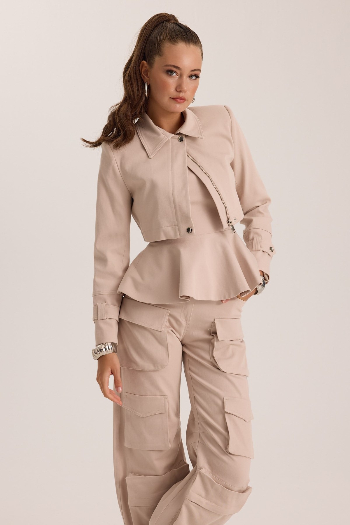 Iconic Glamour Dream Jacket STONE