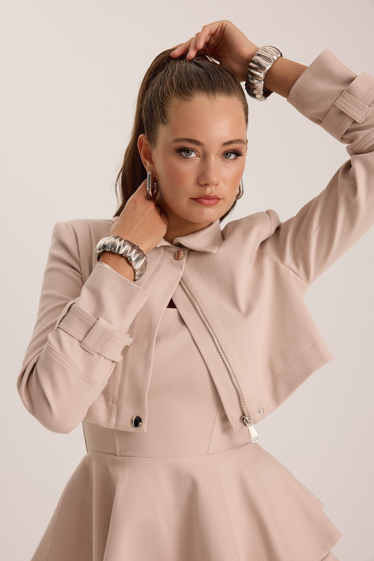 Iconic Glamour Dream Jacket STONE