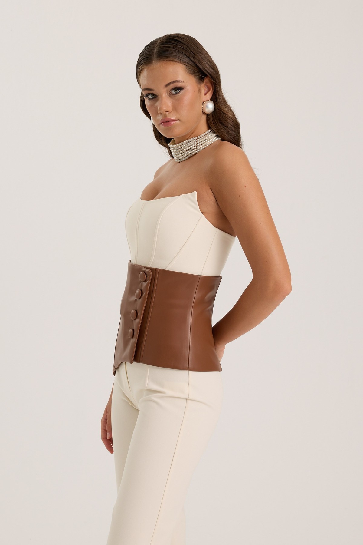 Iconic Second Skin Pant Ecru