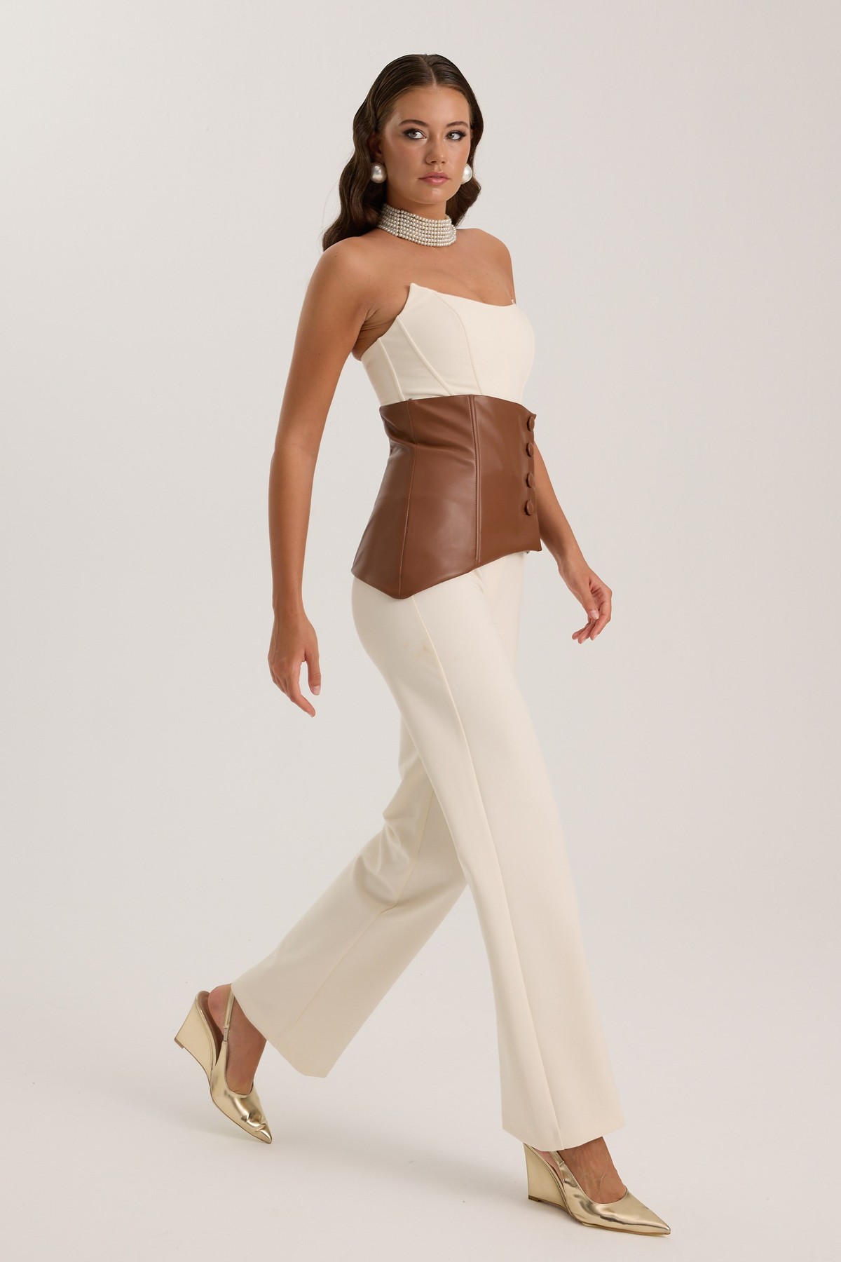 Iconic Second Skin Pant Ecru