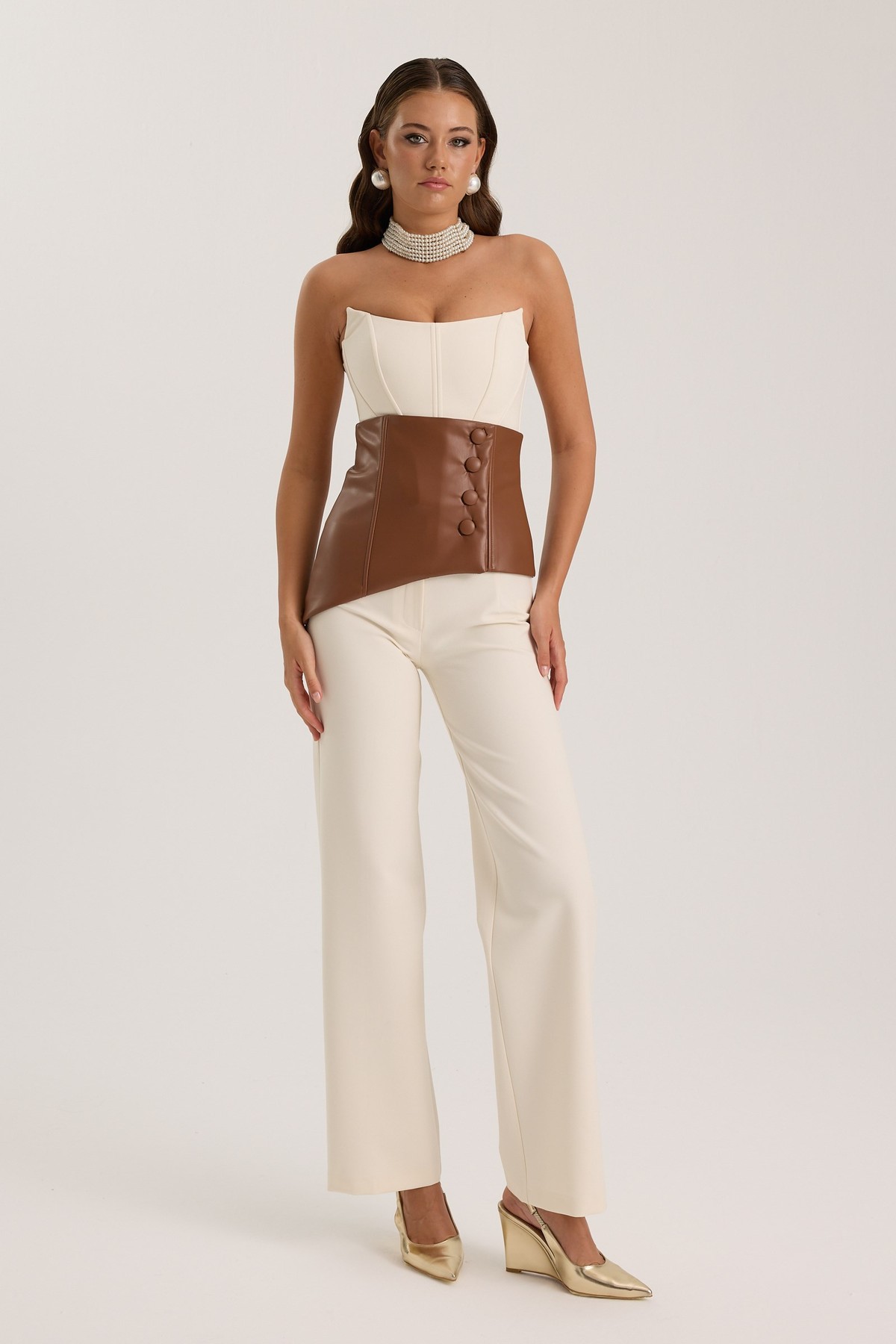 Iconic Second Skin Pant Ecru