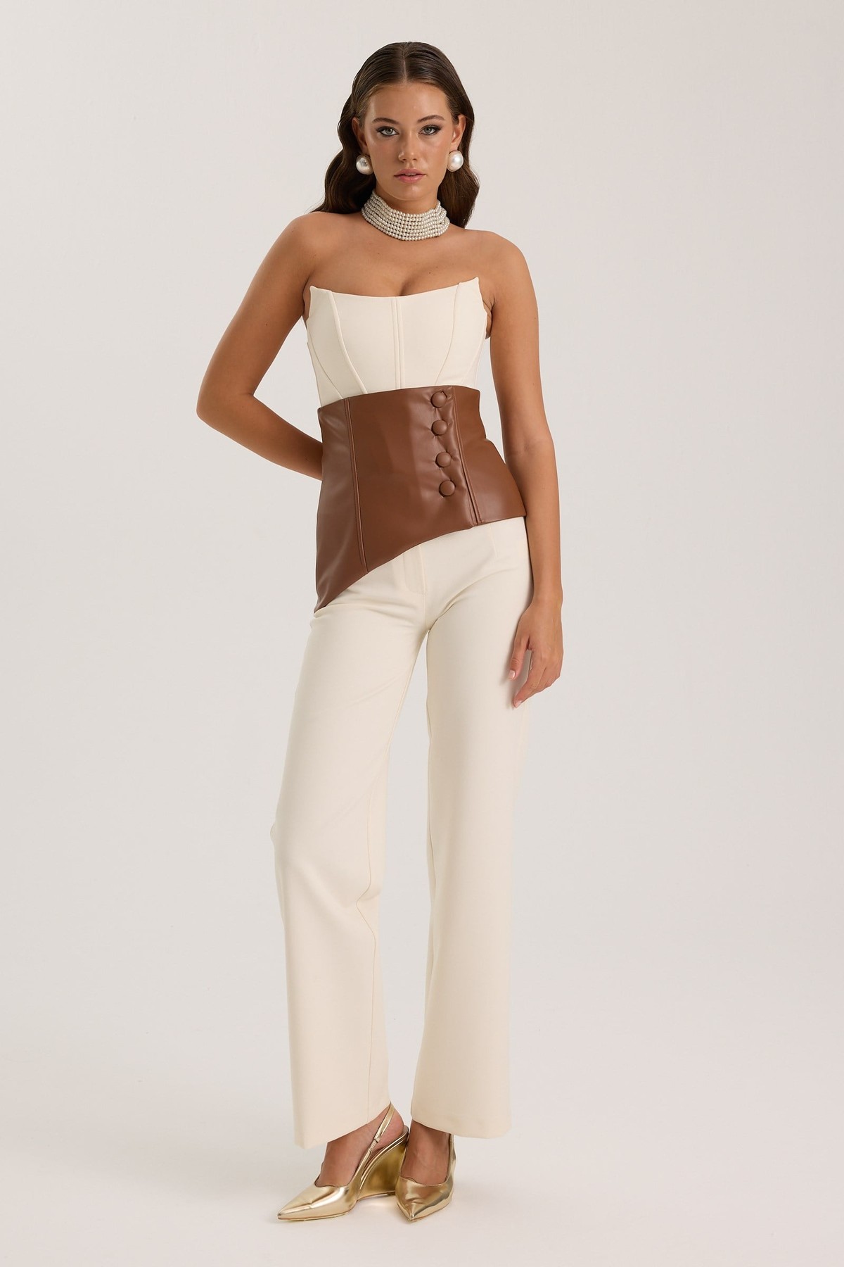 Iconic Second Skin Pant Ecru