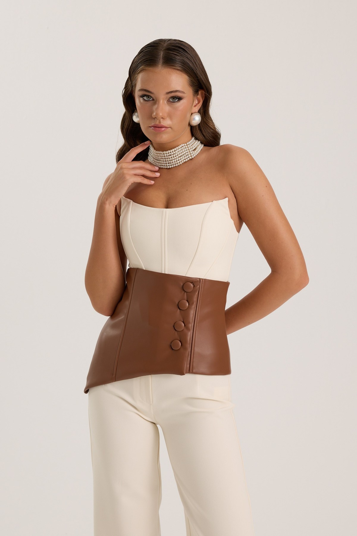 Iconic Second Skin Pant Ecru