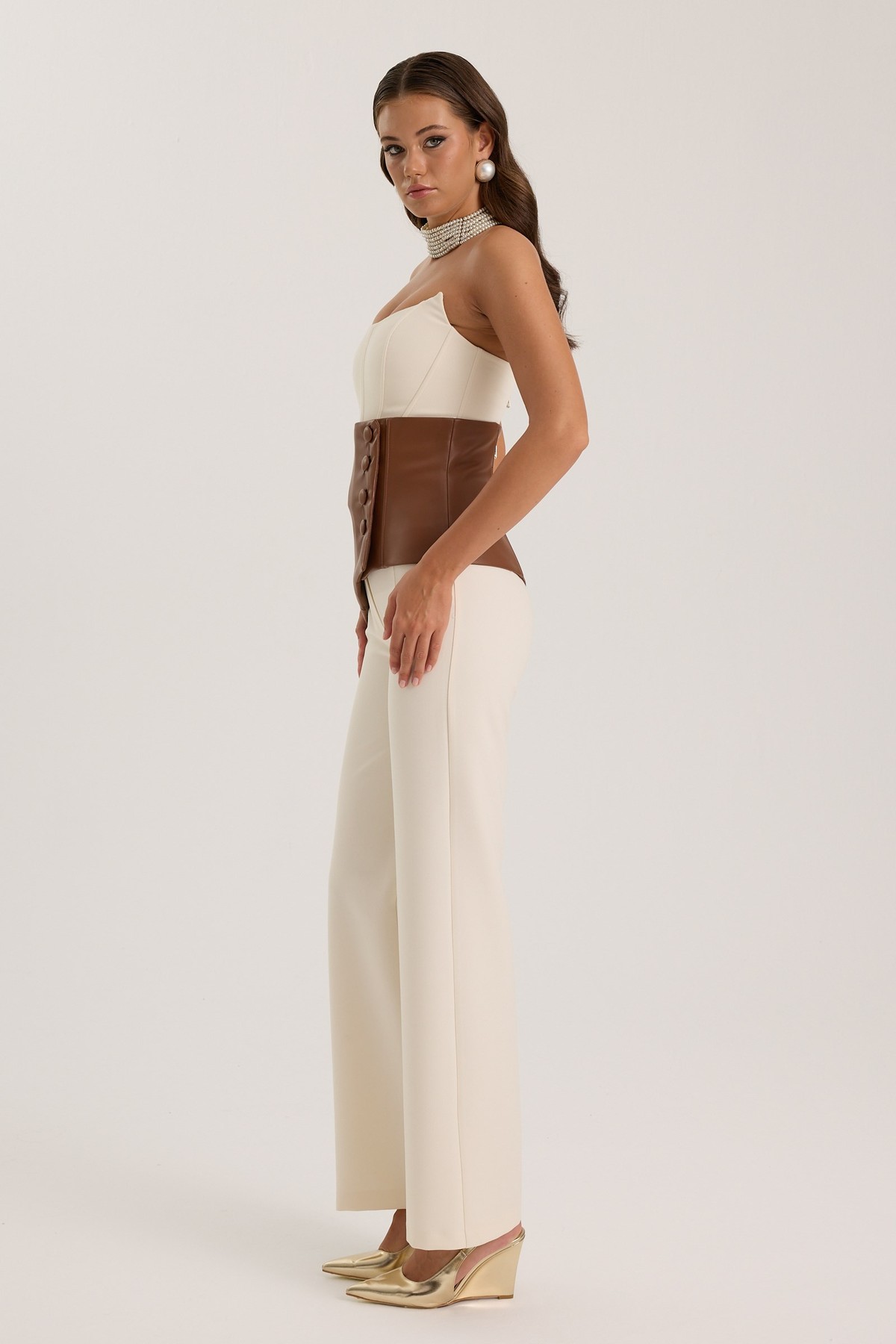 Iconic Second Skin Pant Ecru