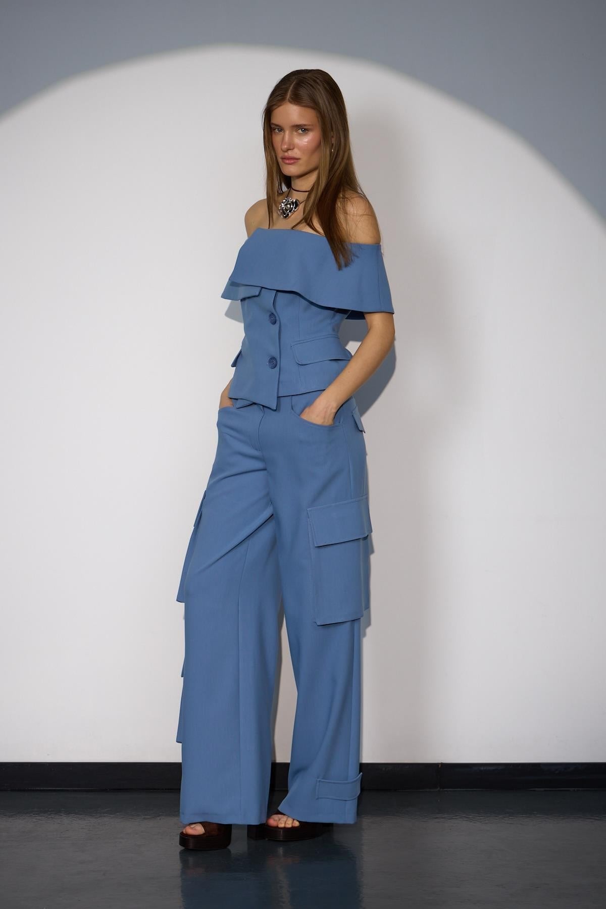 Iconic Star Cargo Pants İndigo