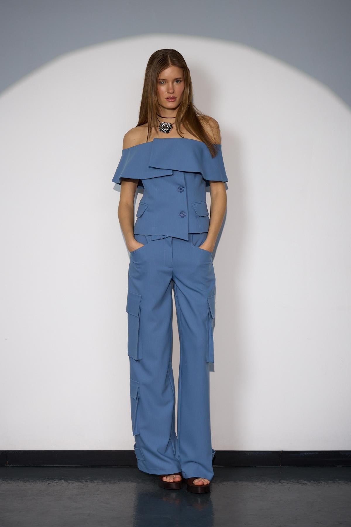 Iconic Star Cargo Pants İndigo