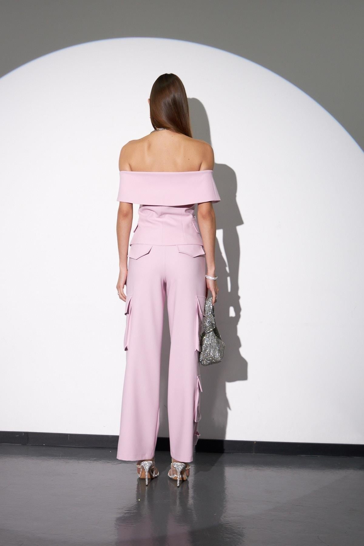 Iconic Star Cargo Pants Lilac