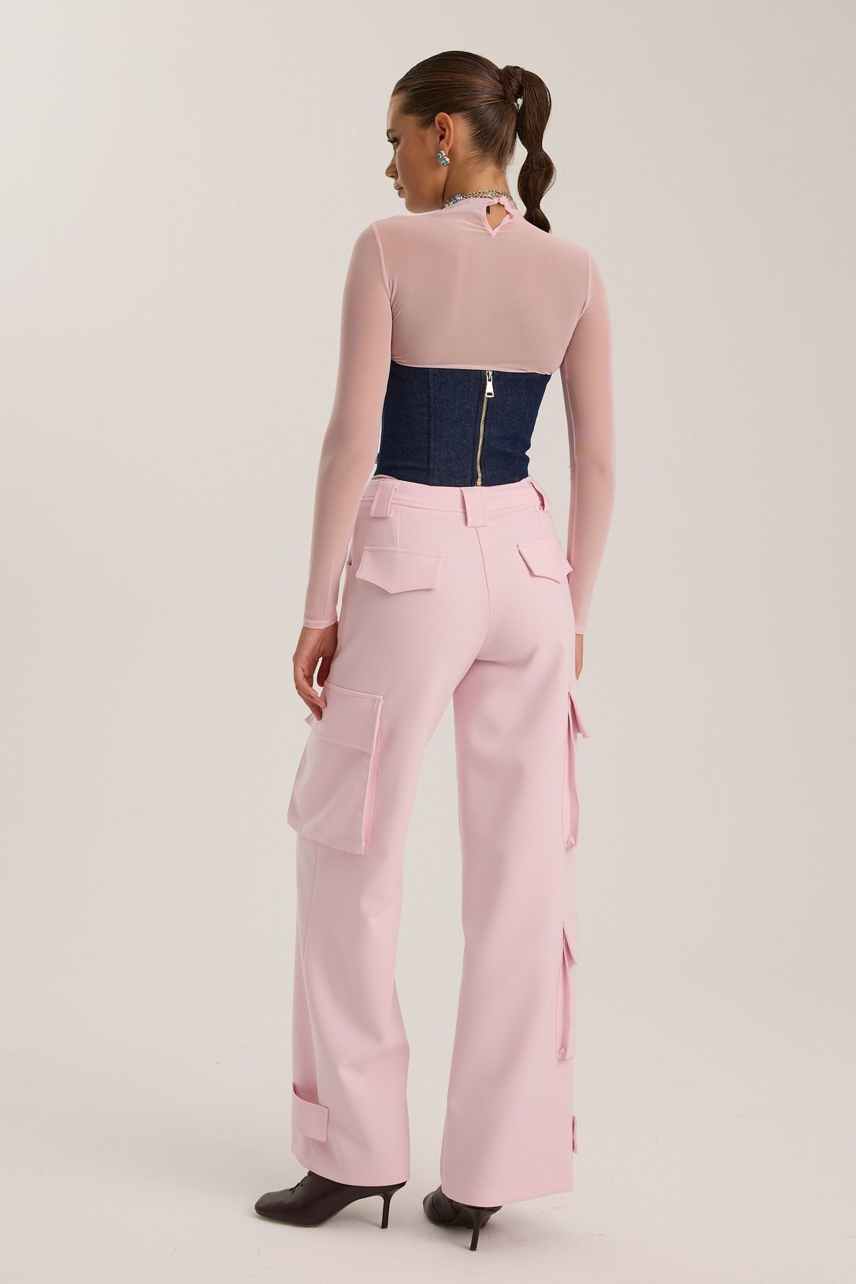 Iconic Starborn Cargo Pants Dusty Pink