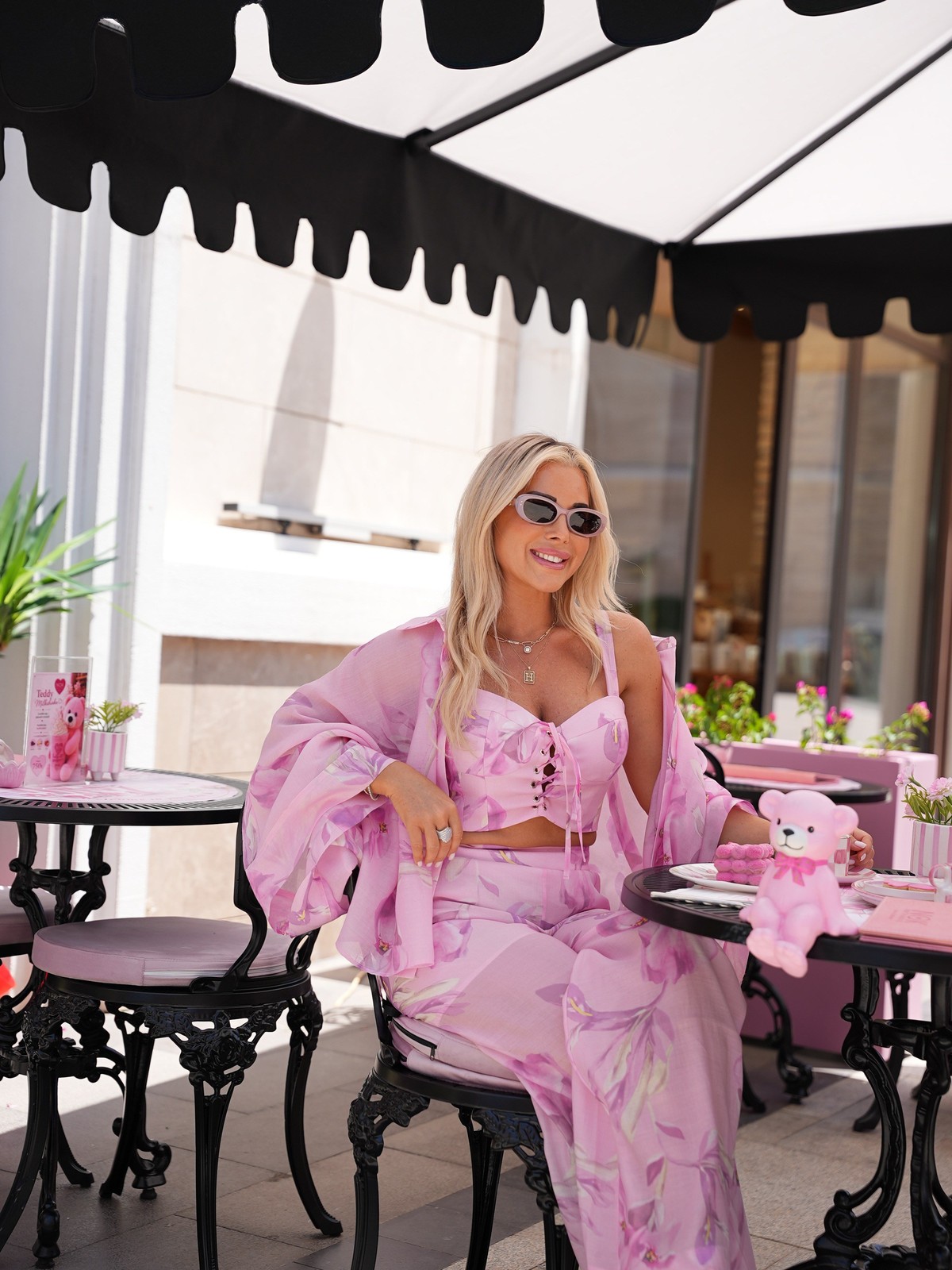 La Dolce Vita Tencel Pants Pink
