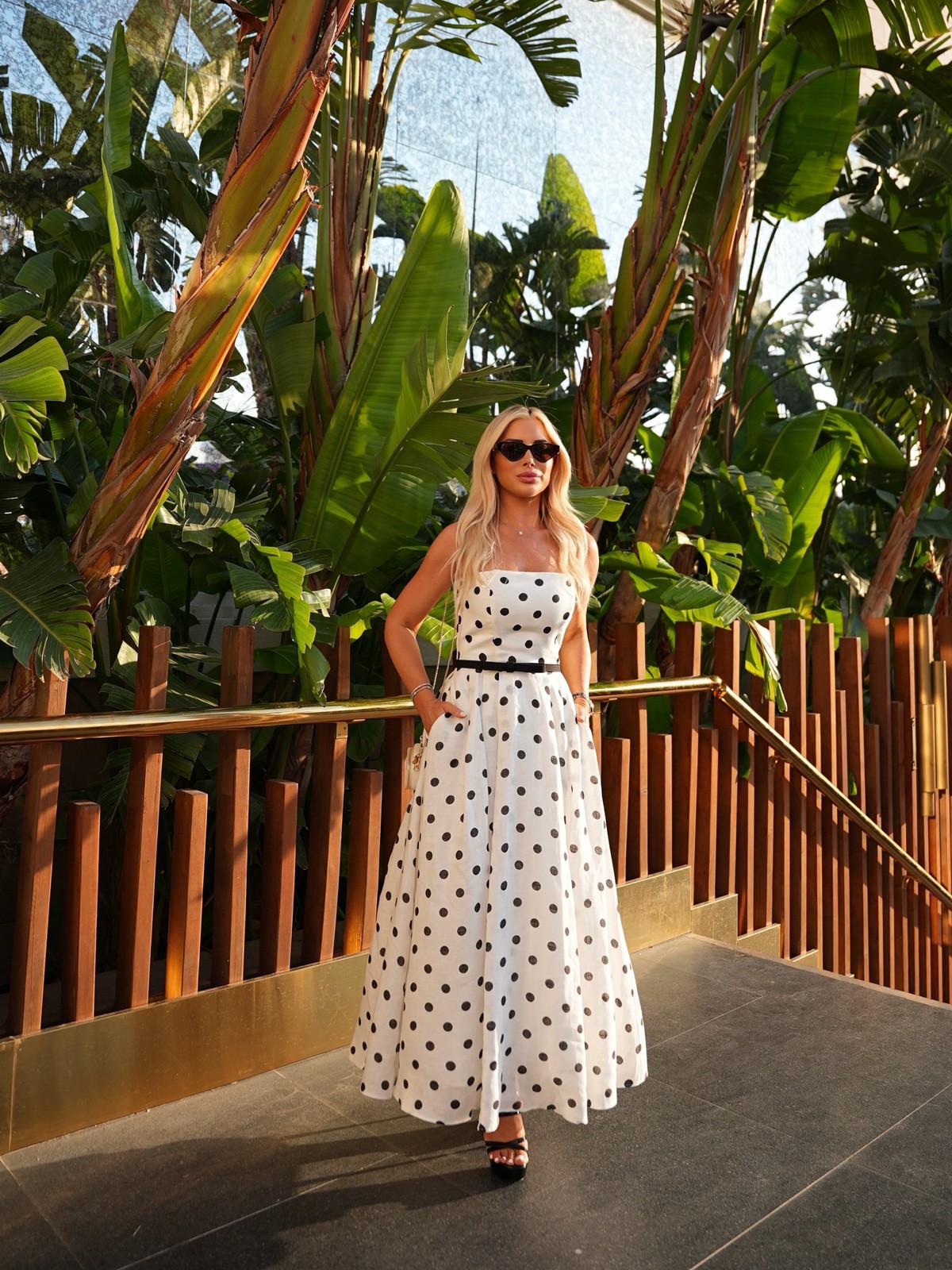 Lady Di %100 Linen Maxi Dress White