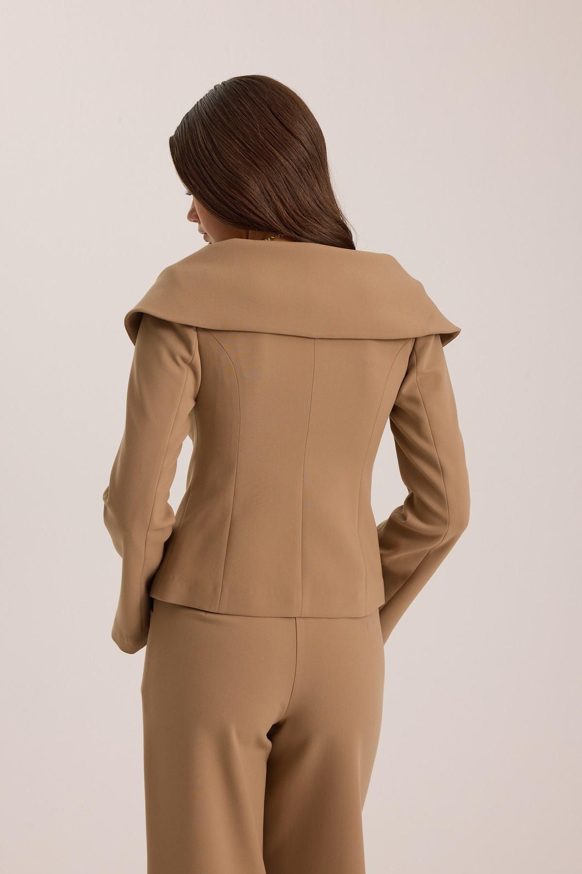 Lady Di Iconic Blazer Bronze Brown