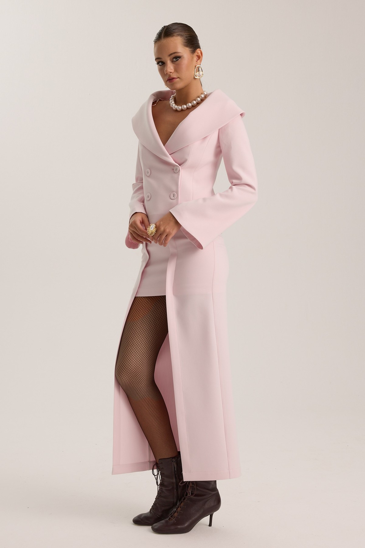 Lady Di Iconic Blazer Pink