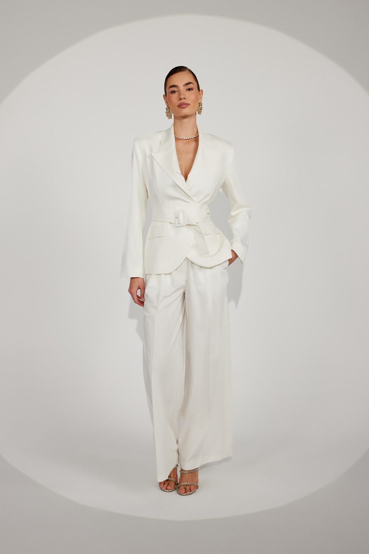 Ligne Blazer Ecru