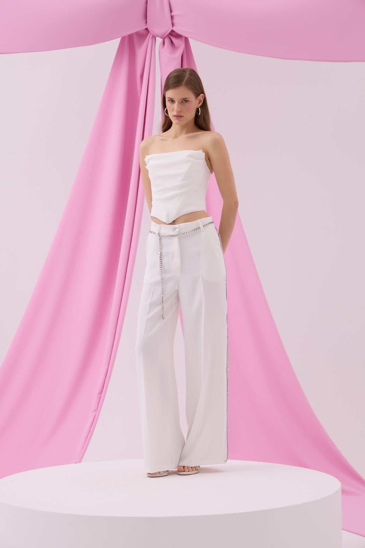 Lily Corset Büstiyer Beyaz