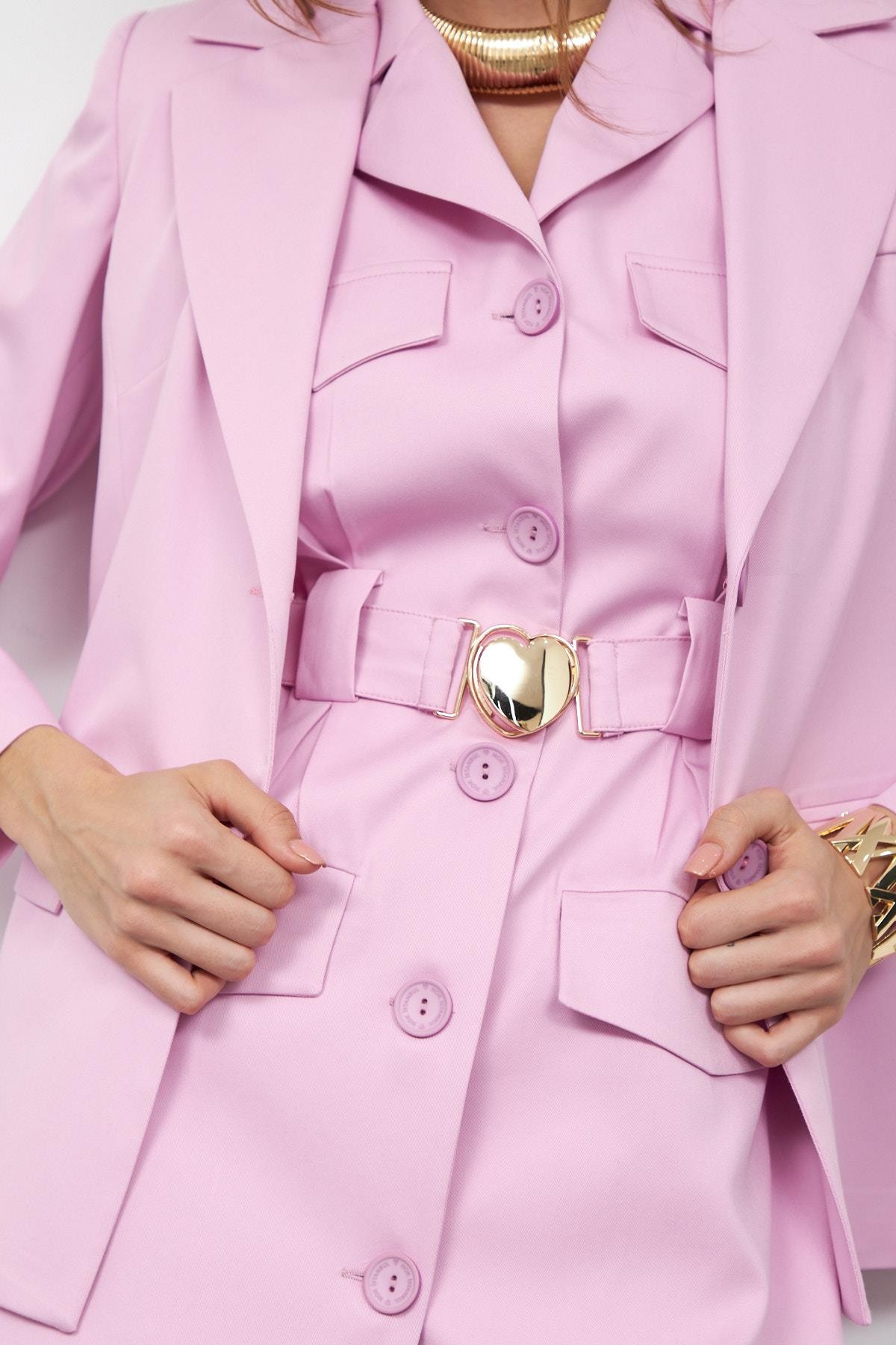Love Me Tender Mini Boy Elbise Pembe