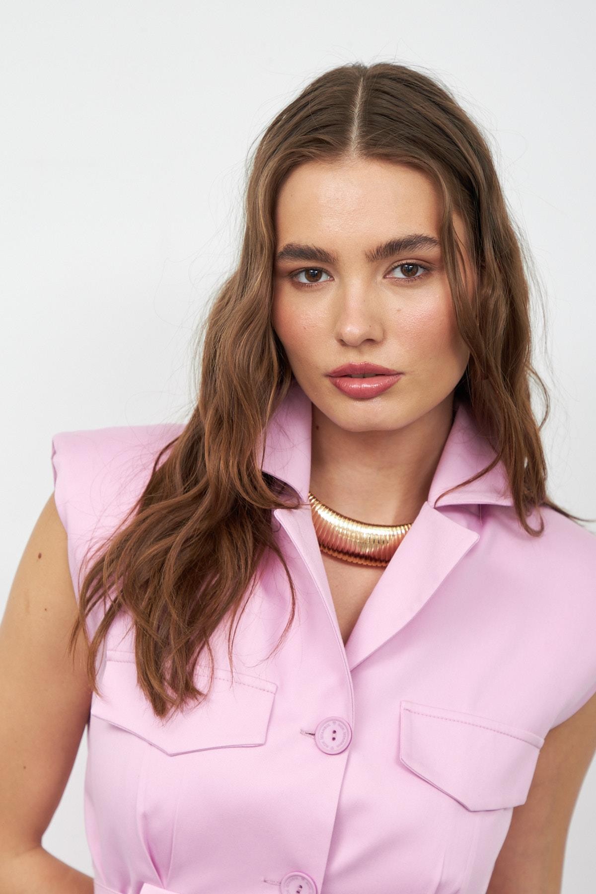 Love Me Tender Mini Boy Elbise Pembe