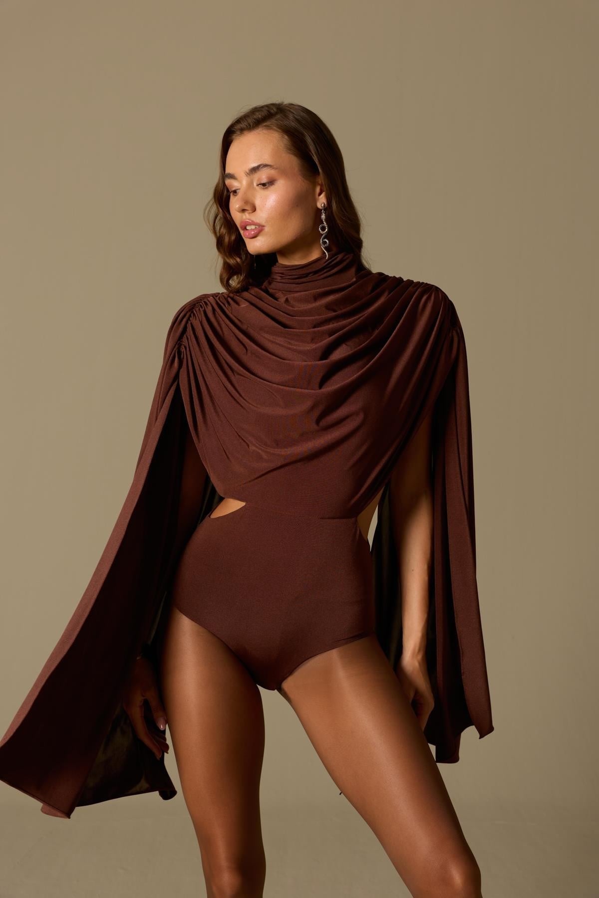 Midnight Queen Bustier Brown