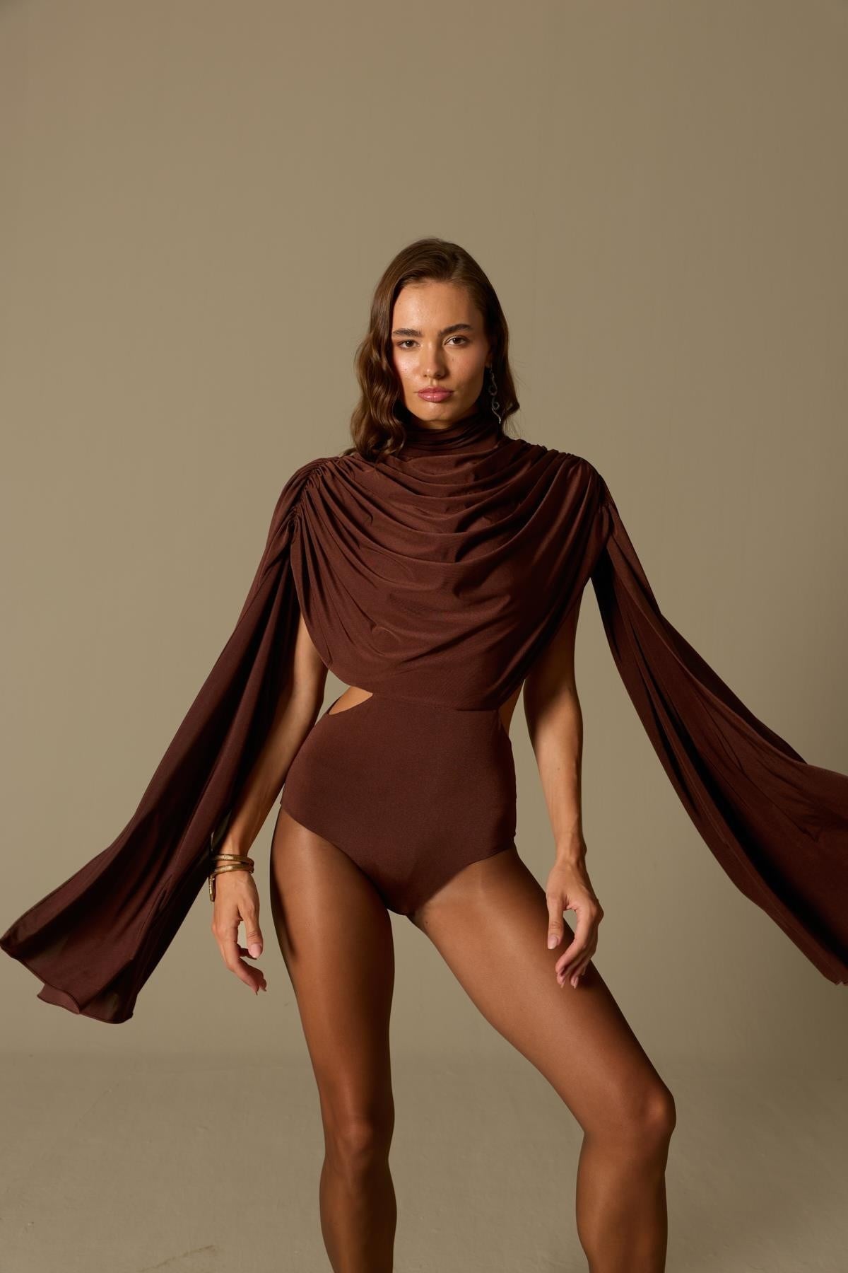 Midnight Queen Bustier Brown