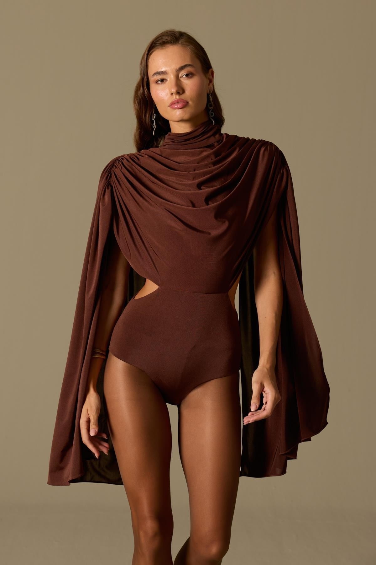 Midnight Queen Bustier Brown