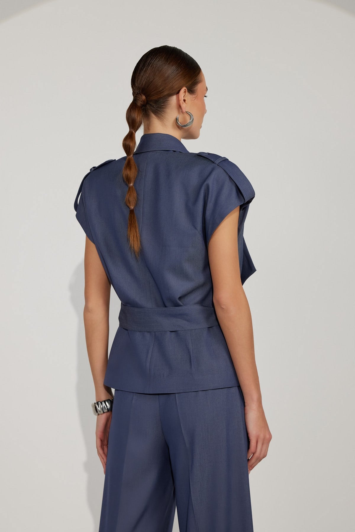 Mindy Core Vest İndigo