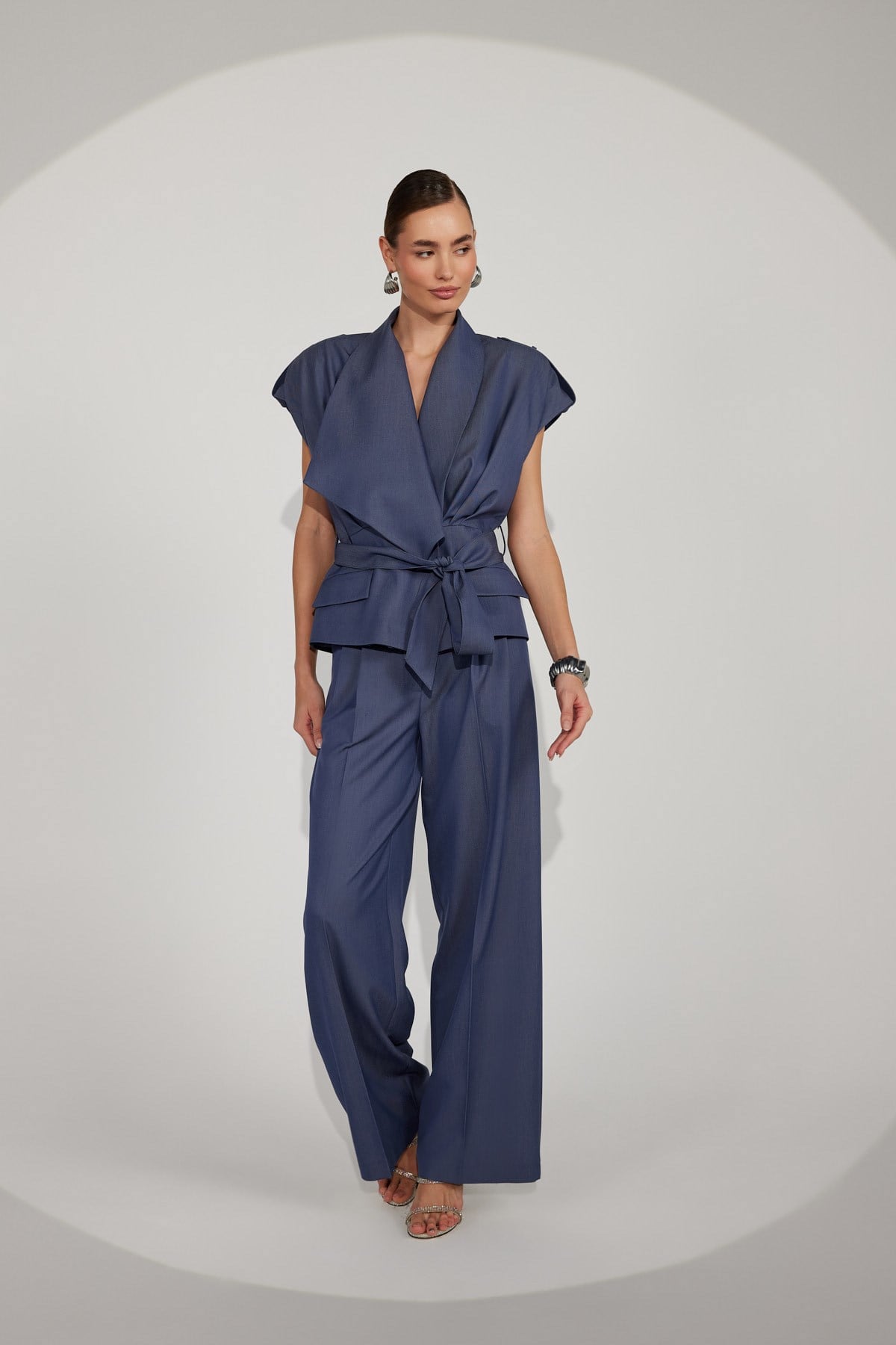 Mindy Core Vest İndigo