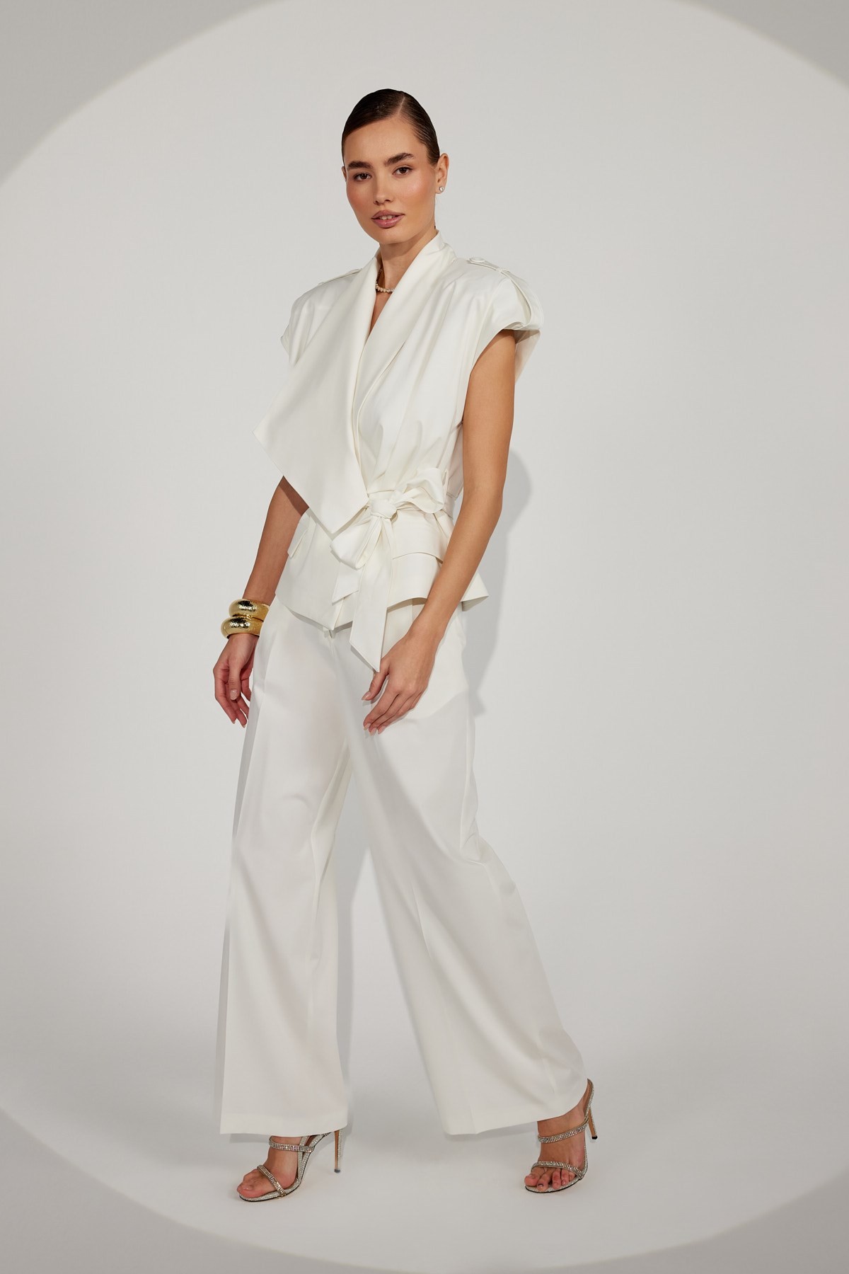 Mindy Core Vest White