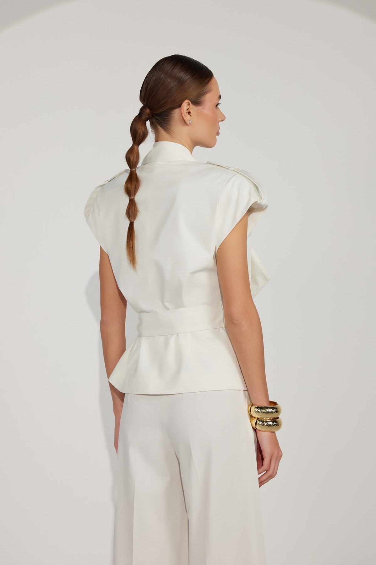 Mindy Core Vest White