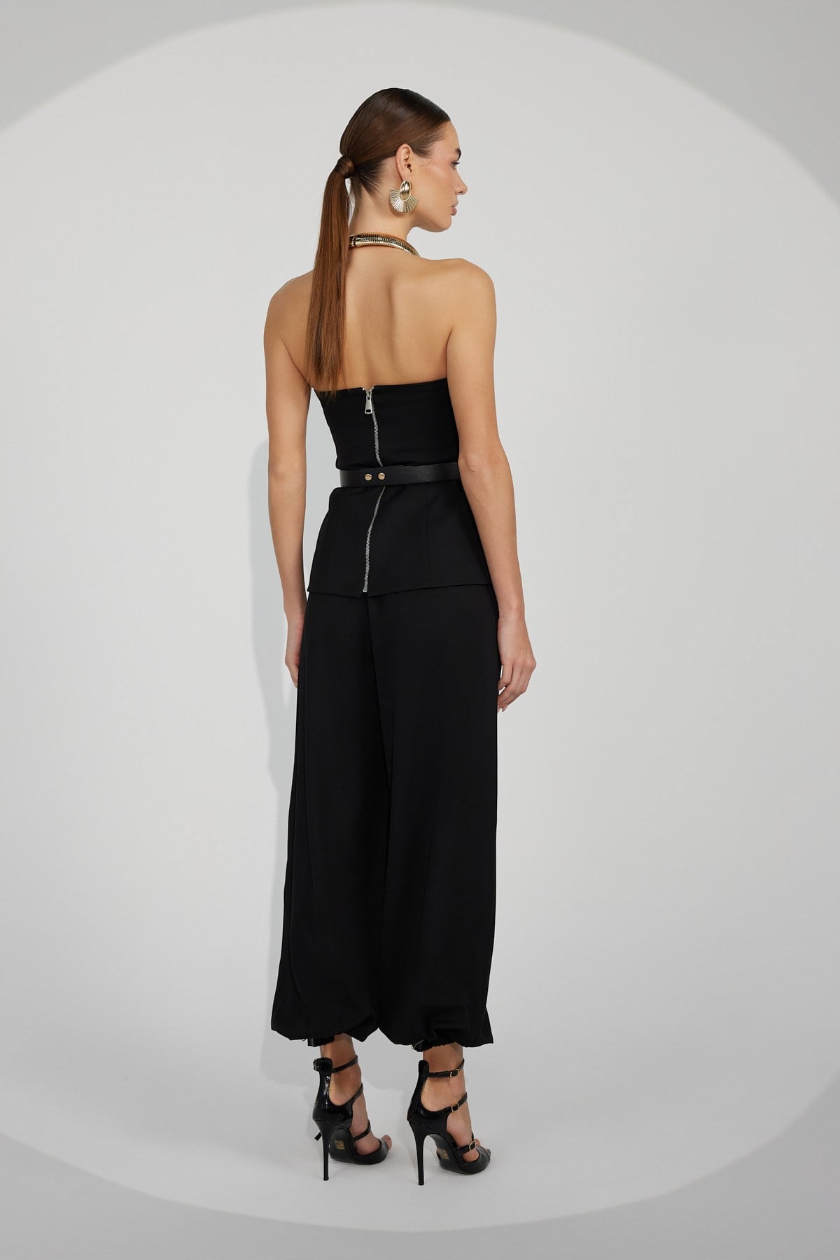 Modern Drape Pants Black