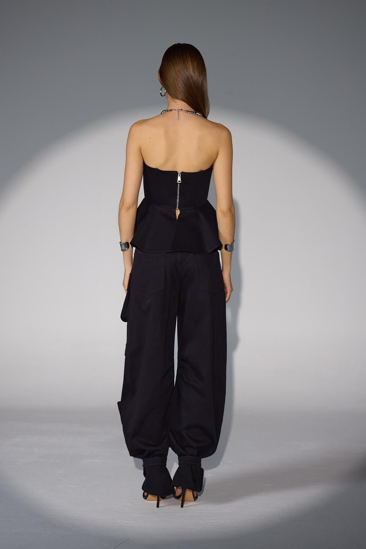 Nok Classic Signature Bloom Bustier Black