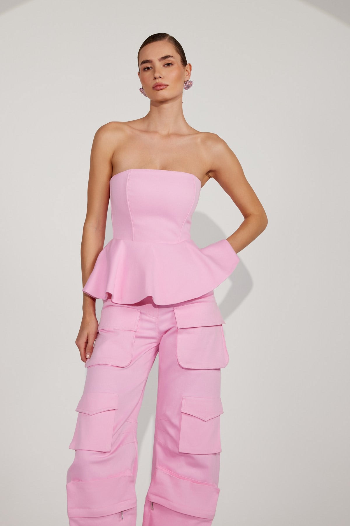Nok Classic Signature Bloom Bustier Pink
