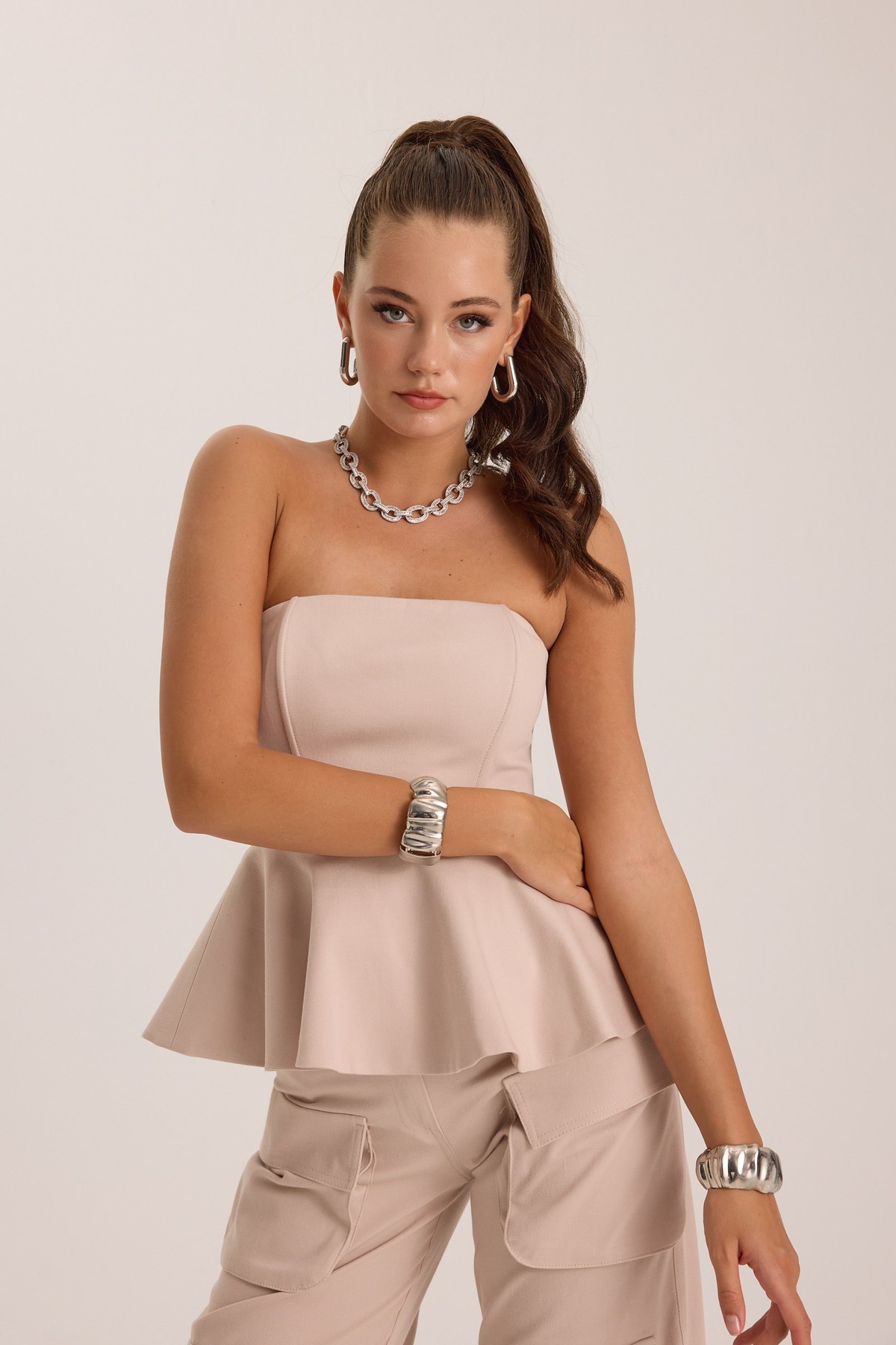 Nok Classic Signature Bloom Bustier STONE