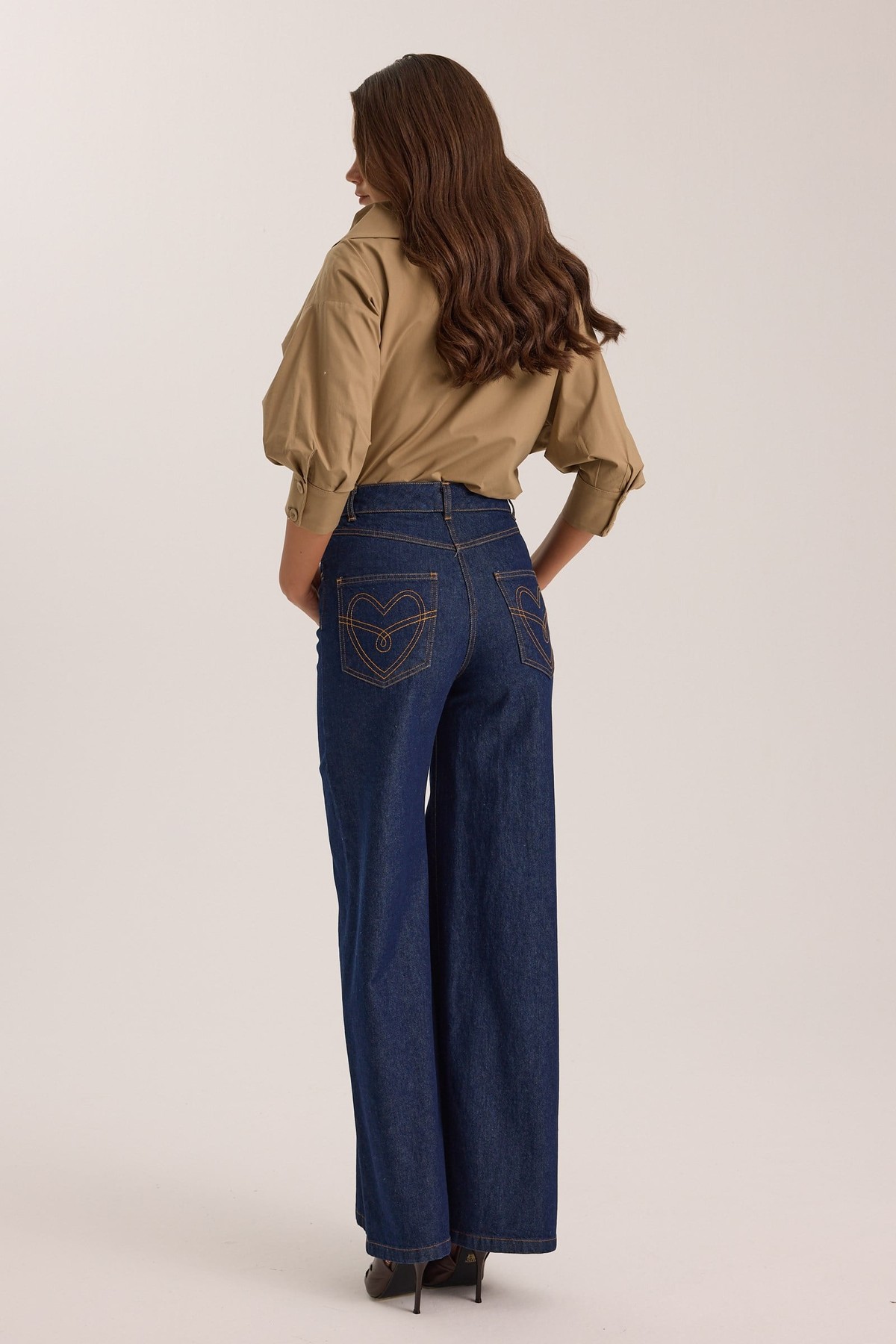 Nok Icon Indigo Belle Denim Jeans DARK BLUE