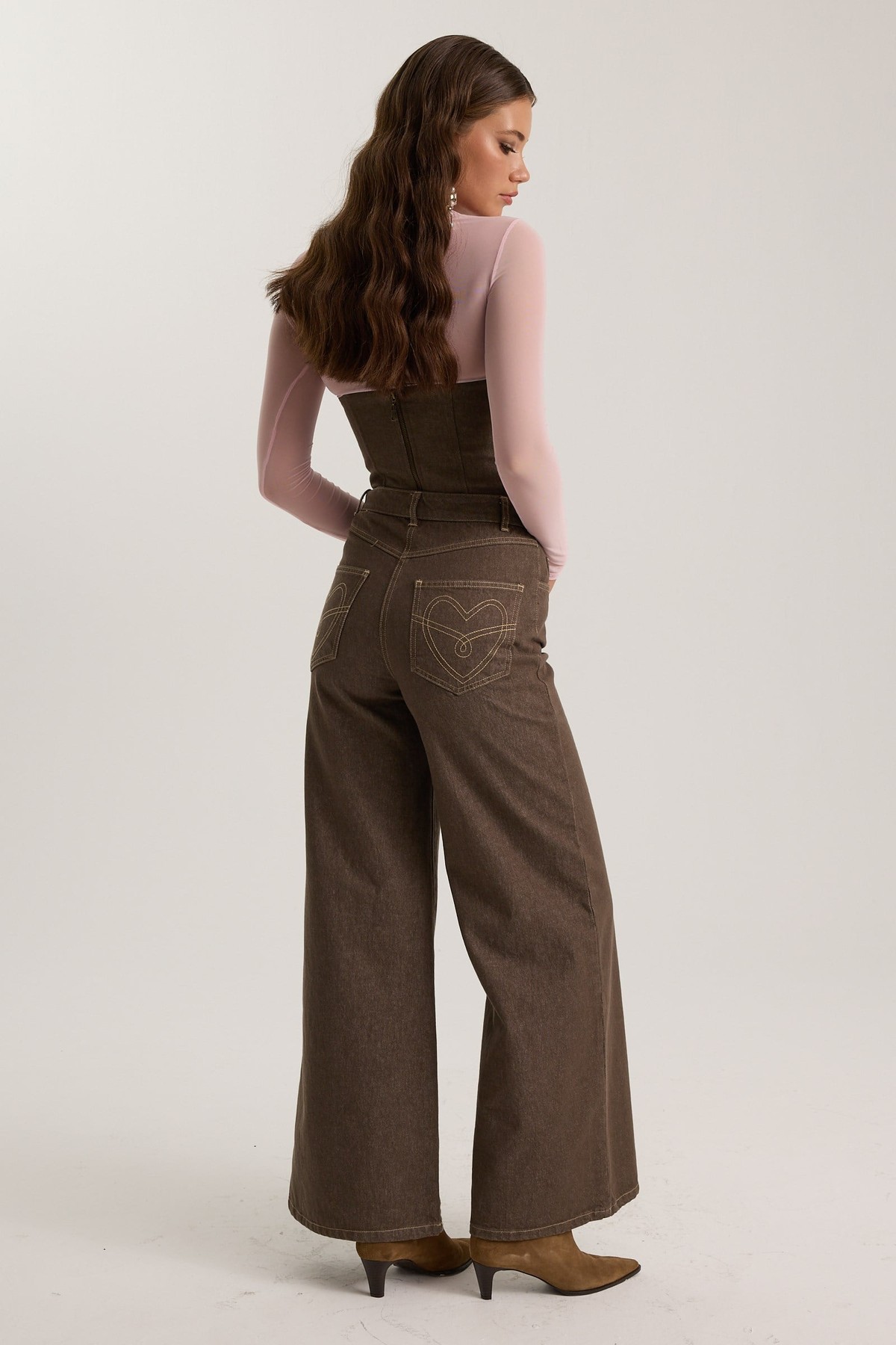 Nok Icon Indigo Belle Denim Jeans DARK GREEN