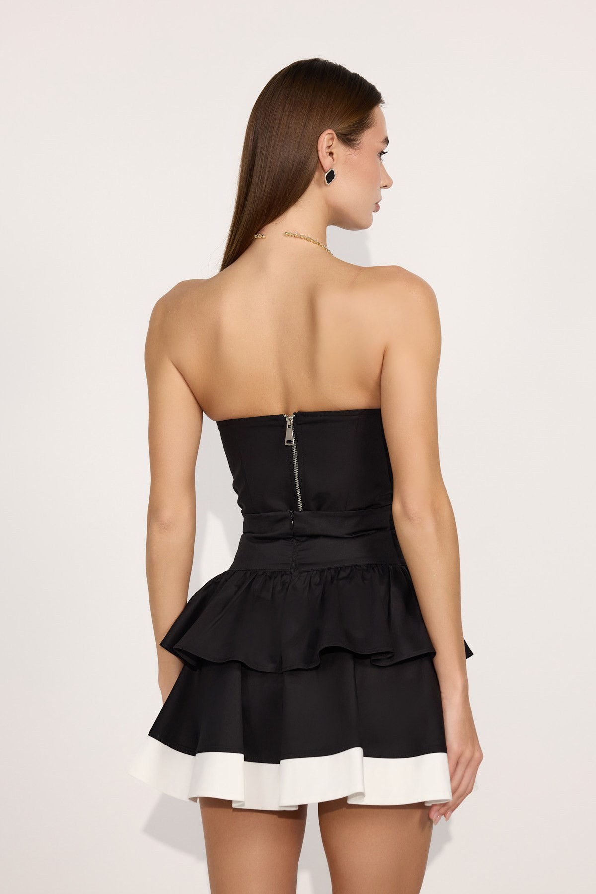 Nok Iconic Cotton Bustier Black