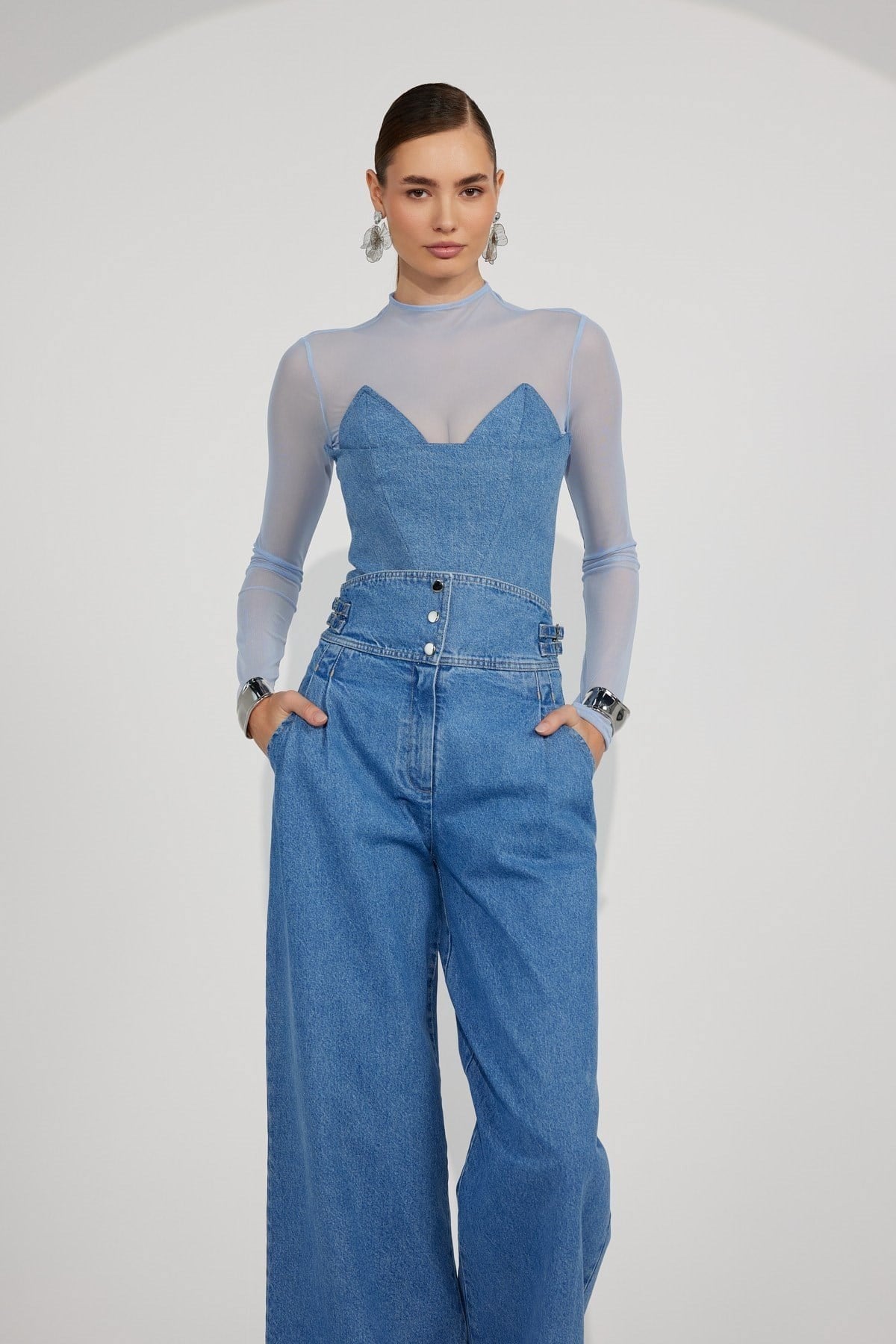 Nok Iconic Denim Bustier