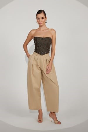 Nok Iconic Jewel Corset DARK GREEN