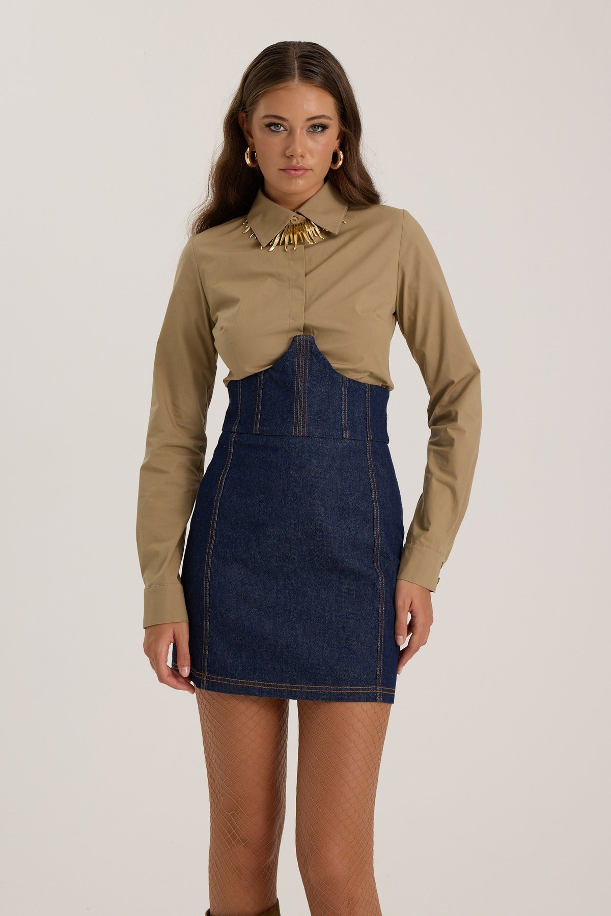 Nok Iconic Samantha Dreamy Skirt DARK BLUE