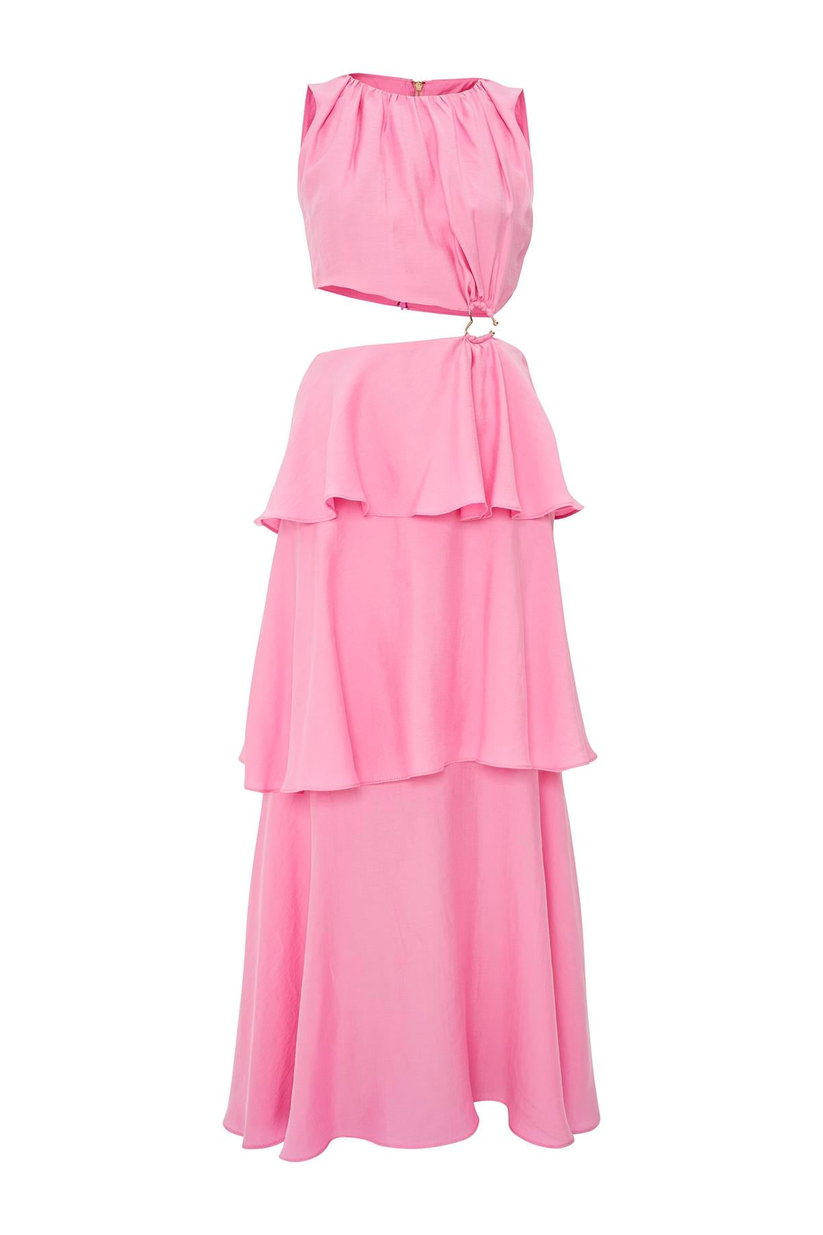 Nok Love Serisi Happiness Elbise Pembe