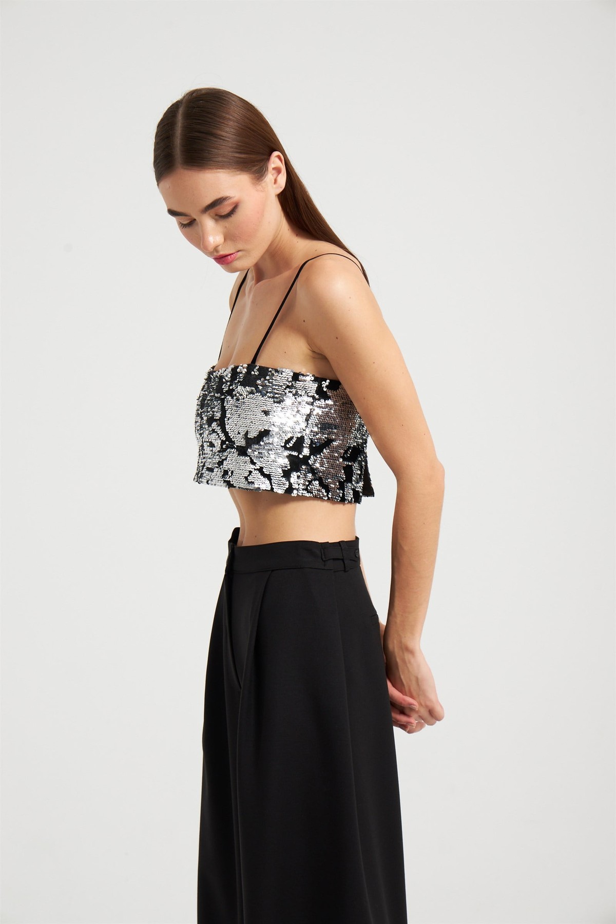 Nok Palazzo Basic Pantolon Siyah