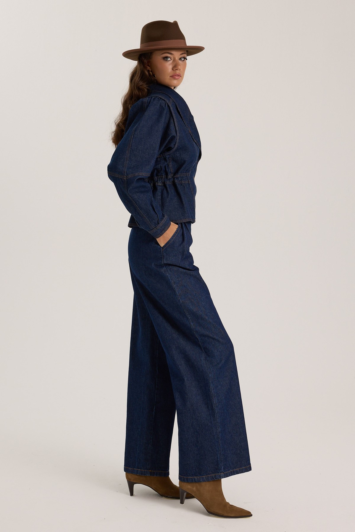 NOK Signature Power Denim Jacket DARK BLUE