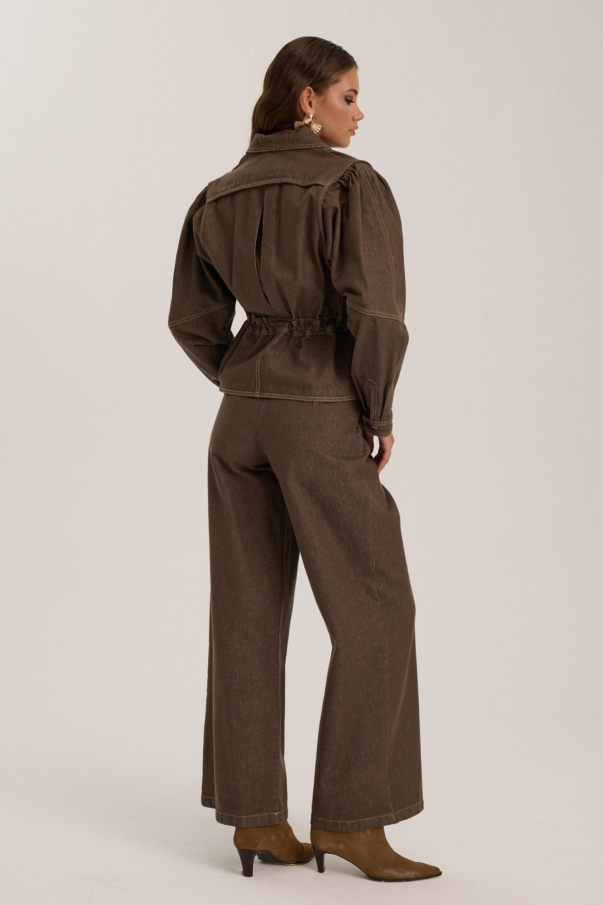 NOK Signature Power Denim Jacket DARK GREEN