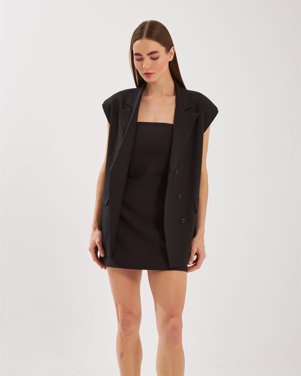 Nok Star Dress Siyah
