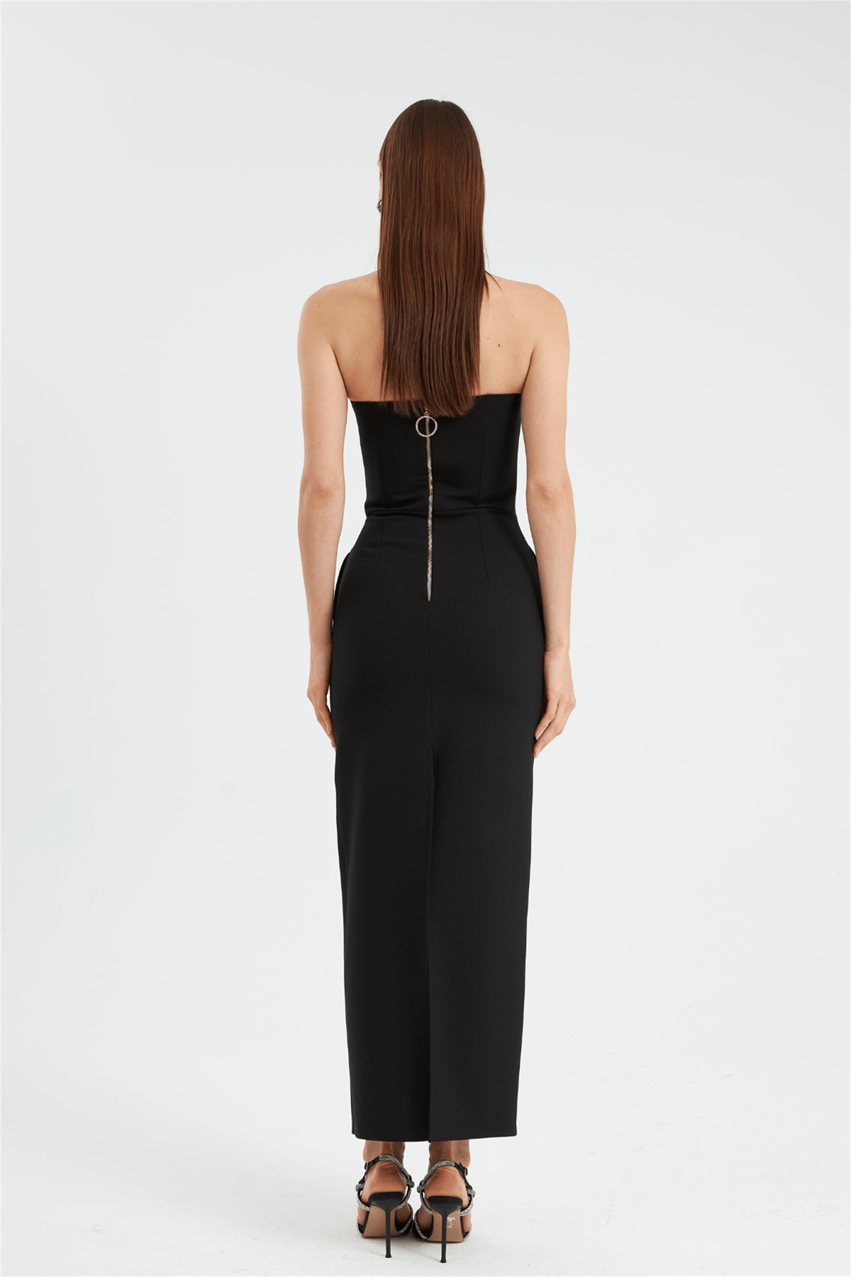 Nok Star Serisi Maxi Dress Siyah