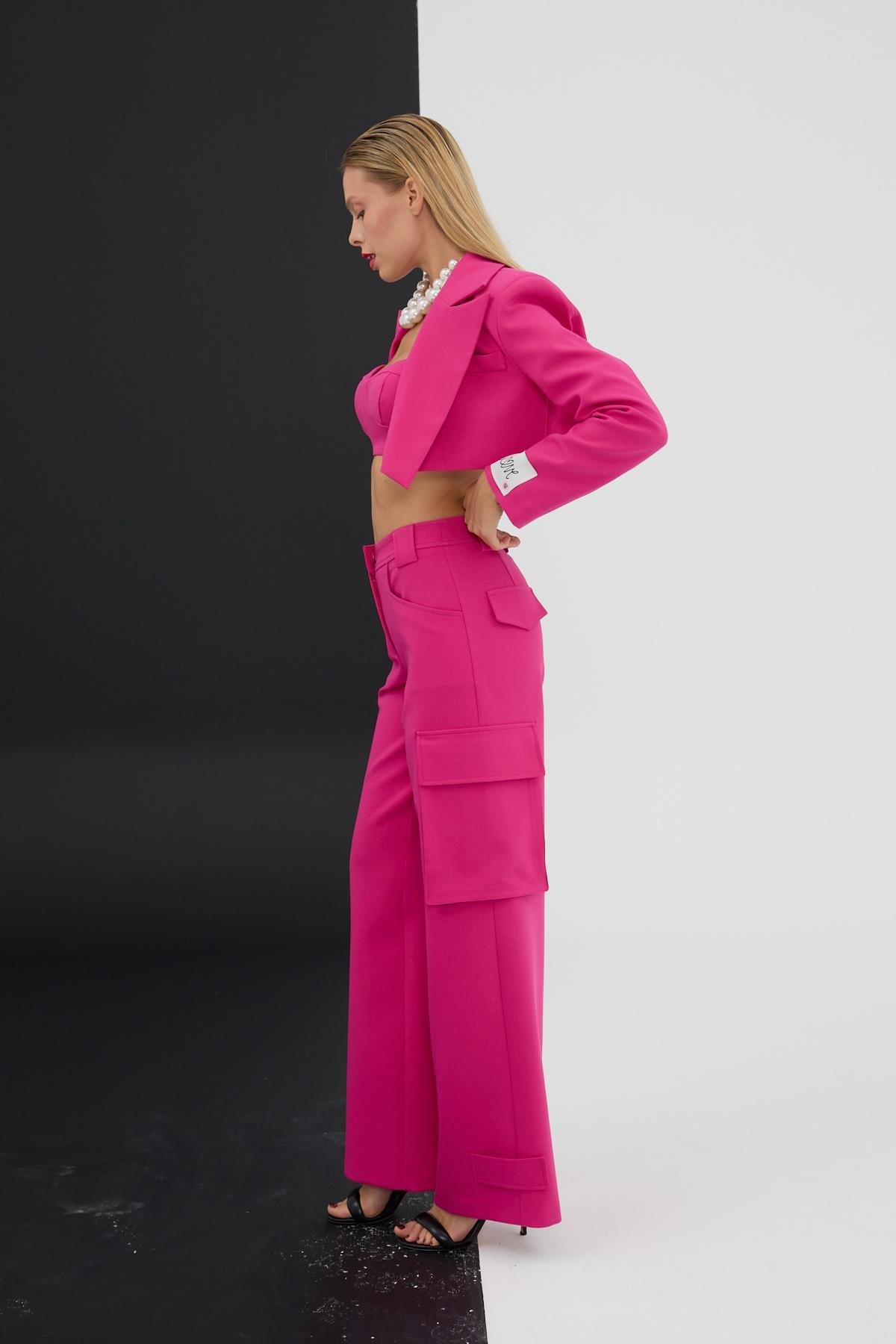 NOK Starborn Cargo Pants Limited Edit Fuchsia