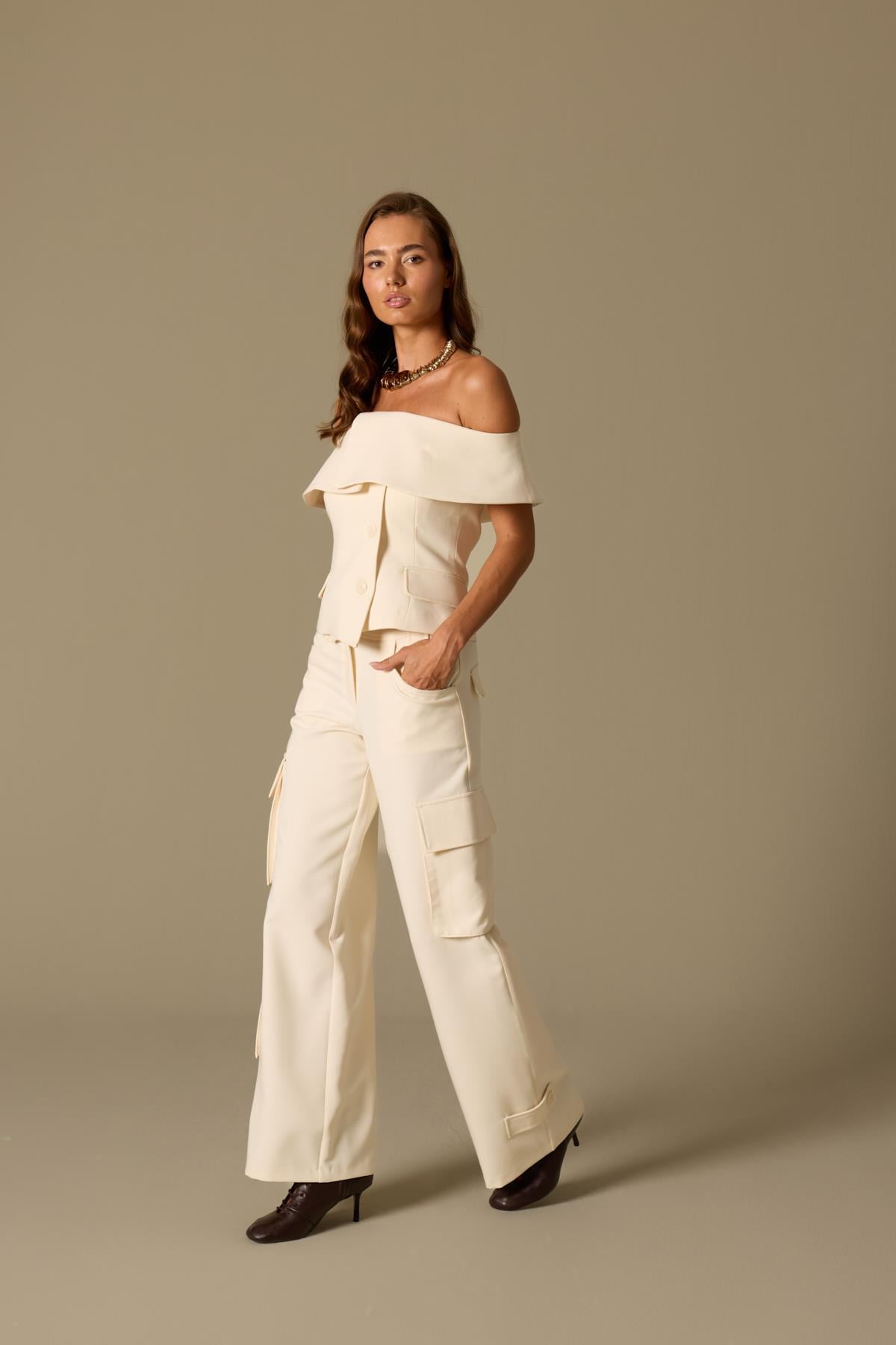 NOK Starborn Cargo Pants – Limited Edit Ecru
